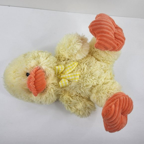 Yellow Duck Plush 14" Stuffed Farm Animal Toy Best Made Toys 2016 - Picture 6 of 9